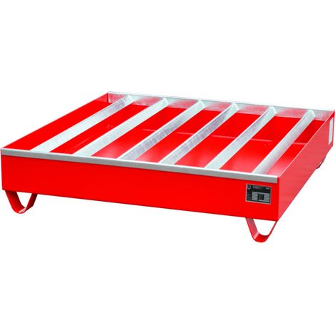 Bauer Südlohn Bac profilé PW 200-4, peint, rouge feu (1/2)