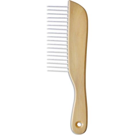 Peigne pour caniche à manche en bois IdealDog