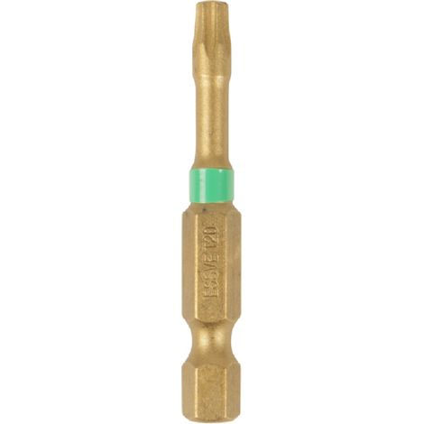 Punte per cacciavite a impatto ESSVE XTR Torx TX20 coniche in acciaio da 50 mm, 3 pezzi (1/2)