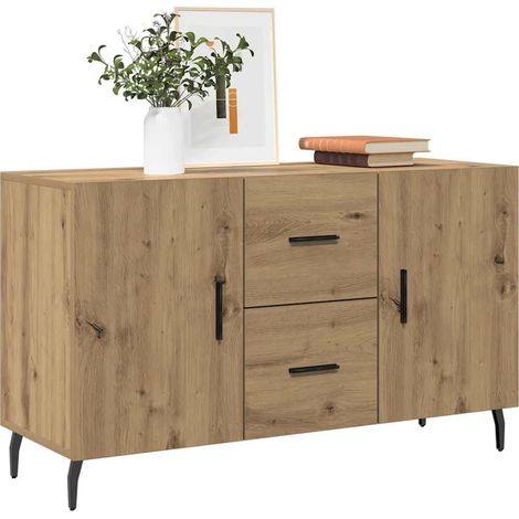 Sideboard Artisan-Eiche 100x36x60 cm Holzwerkstoff