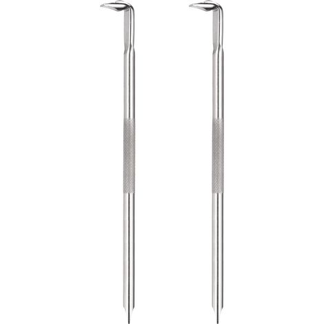 2PCS Tournevis Offset SL6/SL6 Angle Droit 90 Degres Argent (1/5)