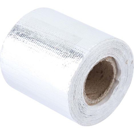 5m x 5cm Ruban adhésif aluminium argenté réfléchissant pour isolation thermique voiture (1/5)