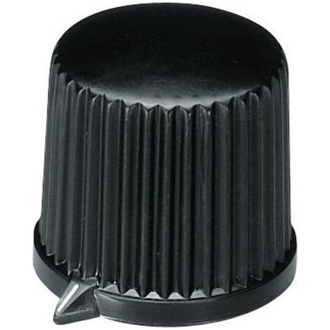 Tête de bouton rotatif OKW A1312560 avec pointeur noir (Ø x H) 20.7 mm x 19.7 mm 1 pc(s) D94470 (1/4)