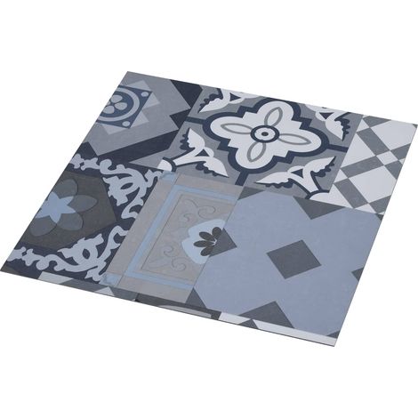 vidaXL Flooring Planks 5.11 m² 55 pcs PVC Coloured pattern