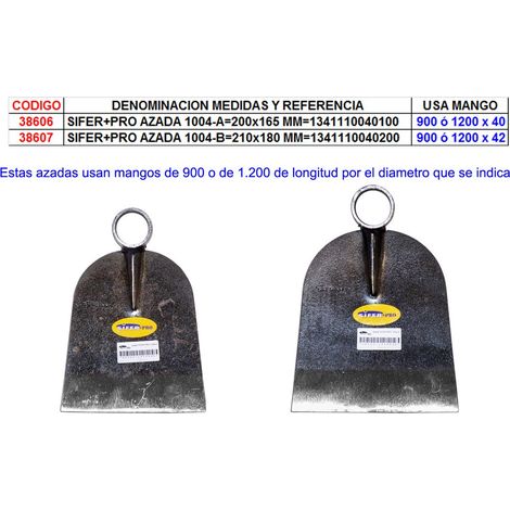 SIFER PRO HOE 1004 B210x180 MM1341110040200