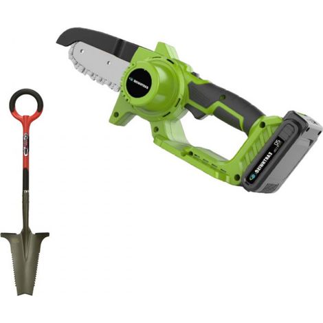 ROOTSLAYER - VENTEO - PACK tronçonneuse + RootSlayer - VENTEO - Tronçonneuse électrique - Outils multifonctions jardin