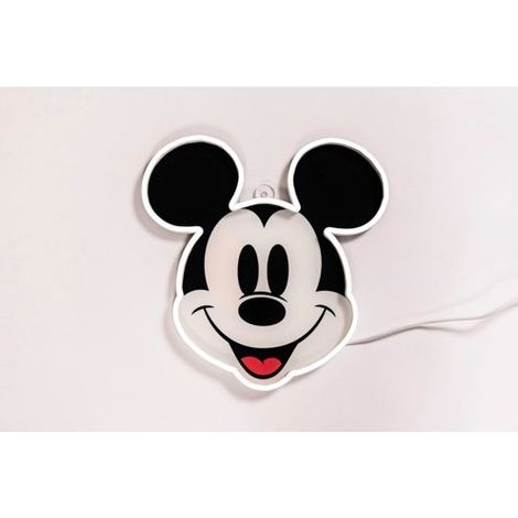 Neon Yellowpop Disney Mickey bedrucktes Gesicht