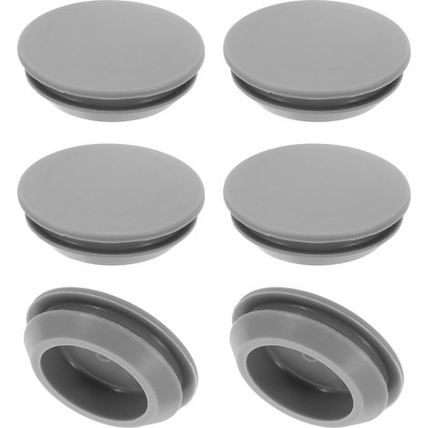 Tappo in silicone per fori da 22 mm di diametro, confezione da 6 pezzi, tappo a scatto bloccabile per mobili, cappuccio protettivo per fori da 22-24 mm per la sigillatura di cilindri e pareti divisori (1/3)