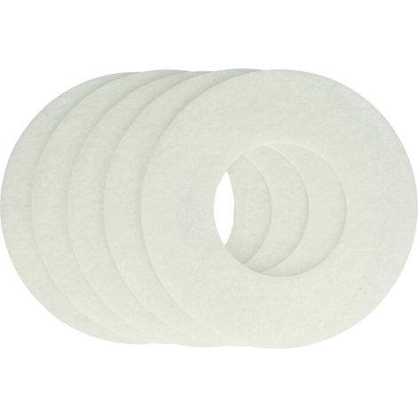 vhbw 5x filtro dell'aria G2 compatibile con Balzer L-W, L-G, L-G/BM, A 60, A 90 ventola - Sostituisce 17 000 160, 17 000 160-F