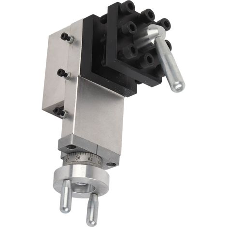 Étau à colonne pour tour, outil à changement rapide 60x60 mm pour tours 210 8x16 220x400 220x600 220x750 (1/5)