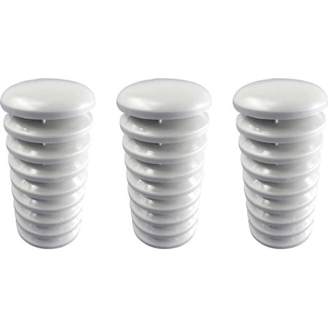 3X Bouclier Extérieur En Plastique Blanc pour Capteur -Hygro,(émetteur/Capteur -Hygro) (1/5)