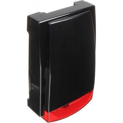 no-name MR100RL alarme extérieur noir avec LED rouge ou bleu
