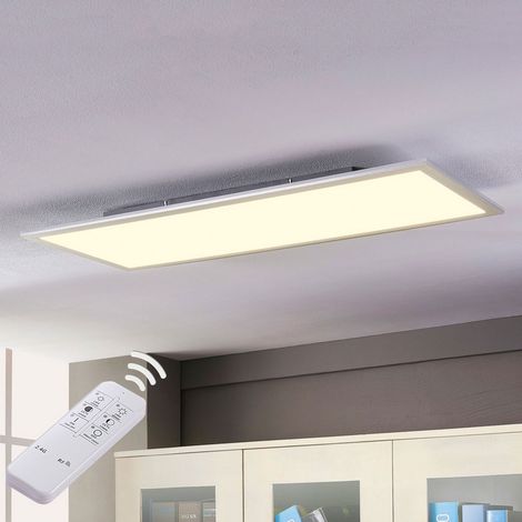 [NEUWERTIG] Lindby Livel Led Panel Deckenlampe Hängeleuchte Lampe Cct 120x30 Cm Weiß Sil654 B-Ware