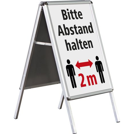 FRANKEL kaiserkraft, Présentoir publicitaire pliable OUTDOOR, h (1/2)