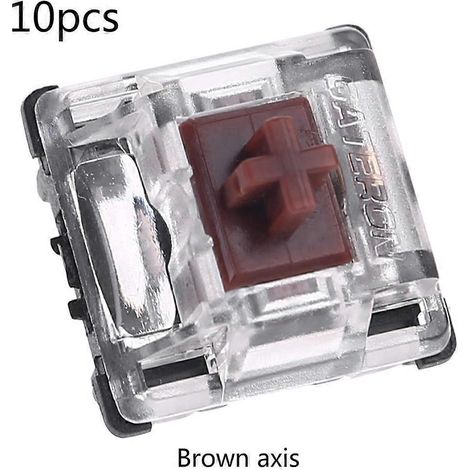 Interrupteurs optiques Gateron Silent Argent Jaune Rouge Marron Remplacer pour Gateron (1/5)
