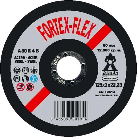 A30R4B FORTEX-FLEX C.HIERRO A30R4B FORTEX-FLEX 125X3X22