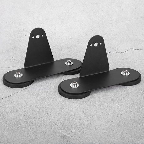 Support de fixation magnétique noir pour barre lumineuse, ventouse universelle pour voiture (1/5)