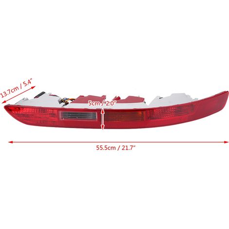 12V 16 LED Zweifarben-Rücklichtset mit Magnet (rote und gelbe Linsen) (HL-I-004) Europäischer Stecker (1/5)