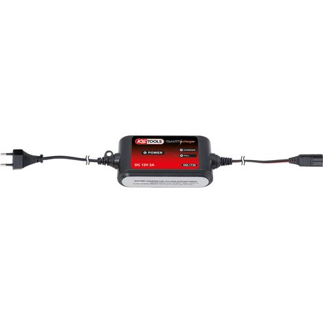 Kstools – Chargeur de batterie moto 12V 2A – Charge automatique 3 cycles – Protection IP44 contre projections – Affichage LED (1/5)