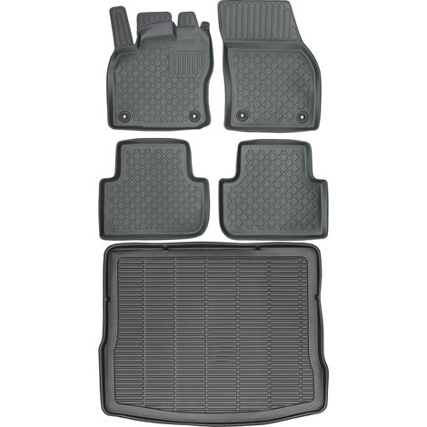 Ensemble de tapis de sol et de coffre pour Volkswagen Tiguan II Crossover à partir de 2015