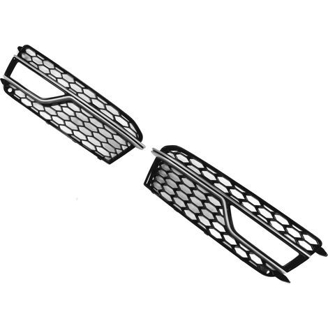 Ensemble de 2 pièces pour la grille de protection des feux antibrouillard avant (réf. 8T0807681M). Pièces de rechange pour garnitures extérieures automobiles, compatibles avec les modèles S5 A5 S-Line (1/5)