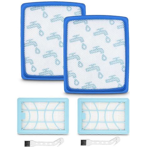 Filter für PowerPro Expert 7000 Staubsauger, Ersatzset für FC9728/01, FC9728/81