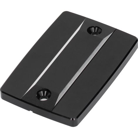 Bouchon de réservoir de liquide de frein avant en alliage d'aluminium, compatible avec Yamaha MT-07/09 FZ1/FZ8 XJ6 (noir) (1/5)