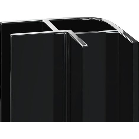 WholePanel 5mm Black Wall and Ceiling Panel External Corner Trim (1/5)
