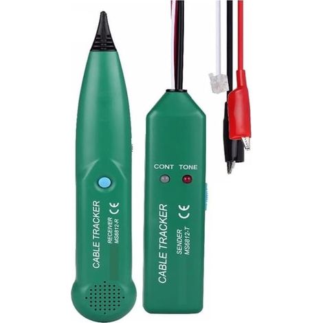 Testeur de fil multifonctionnel, détecteur de câble,MS6812 detecteur cable robot tondeuse,Testeur de ligne de câble réseau de câble réseau LAN (1/5)
