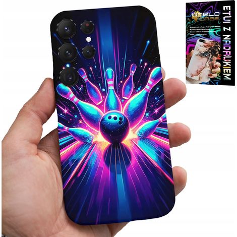Custodia per Samsung Galaxy S24 Ultra - cover posteriore Bowling Strike (1/5)