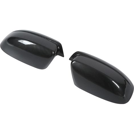 2 Spiegelkappen in Carbon-Optik mit doppelseitigem Klebeband für Chrysler 300 2011-2019 (1/5)