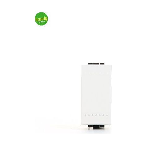 Deviatore unipolare Bticino living light 1p 16 a 230 v bianco