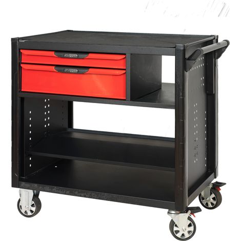 KS Tools - Chariot de travail à 2 tiroirs - 809.0002 (1/4)