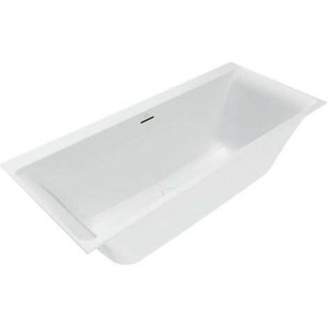 V&B Einbauwanne SUBWAY 3.0 DUO m SilentFlow R-eck 170x75 stone white