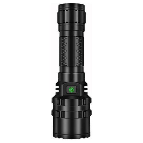 Lampe de poche LED super tactique rechargeable par USB 5 modes avec batterie au lithium (1/5)