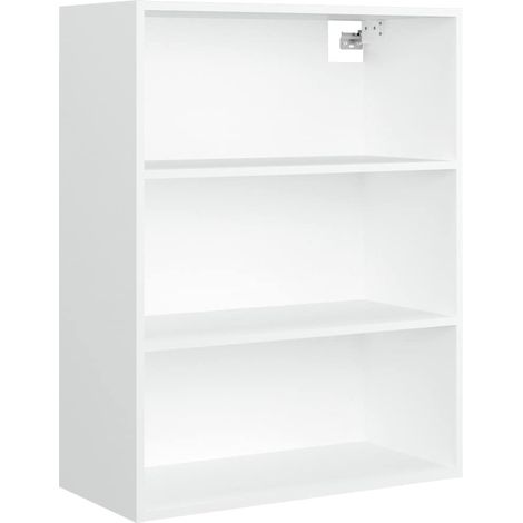 Maison Exclusive - Armario colgante de pared blanco 69,5x32,5x90 (1/5)