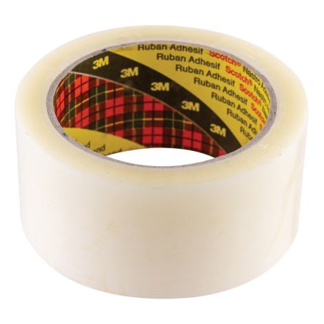 Ruban adhésif d'emballage Scotch HOTMEL 48 mm x 66 m trans 5810 A'6 (1/5)