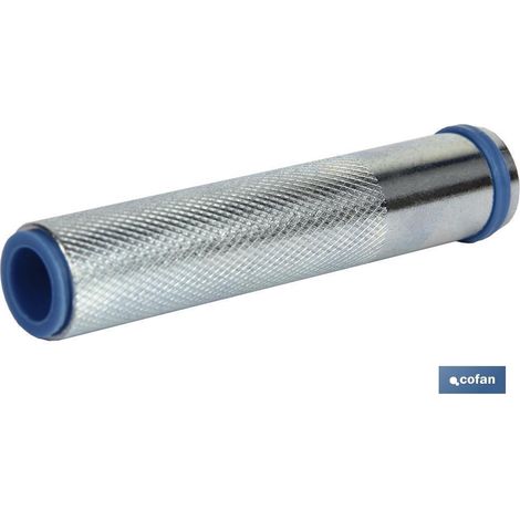 Tamiz de acero 12x80 mm para anclaje químico en materiales huecos