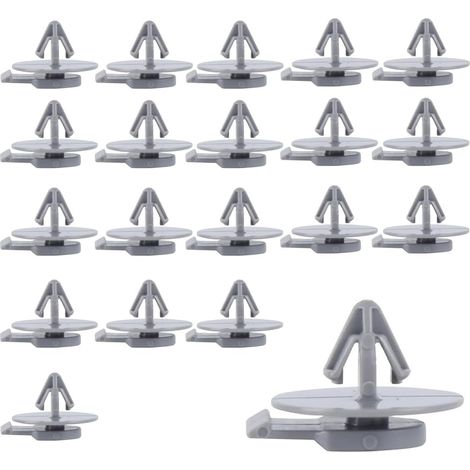 20 Clips Garnitures Arches - Plastique Robuste - Fixation Passage Roue - Compatible Mini Cooper R50 R56 - Diamètre 20,9mm (1/5)