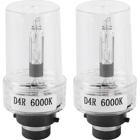 2 ampoules LED D4R 6000K 5500lm flux lumineux haute luminosité remplacement phare voiture DC 9V‑32V (1/5)