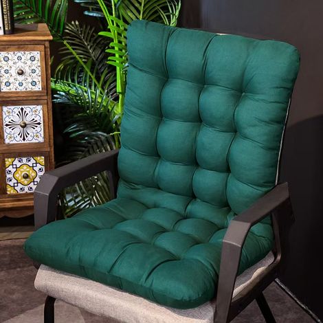 Coussin de dossier pour chaise de bureau,coussin d'assise confortable et antidérapant, coussin de dossier et d'assise tout-en-un (45 x 85 cm) (1/5)