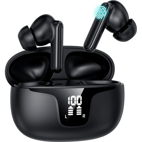 Écouteur Traducteur Instantané, 150 Langues et Traduction Hors Ligne, traducteur Vocal instantané 3 en 1, 7 Modes de Traduction,Bluetooth 5.3 pour l'apprentissage, Les Voyages et Les Affaires (1/5)