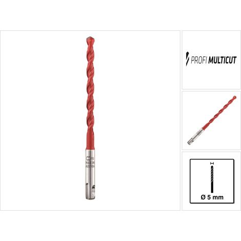 Alpen Profi Multicut PM Punta multiuso in metallo duro 5,0 x 160 mm SDS plus