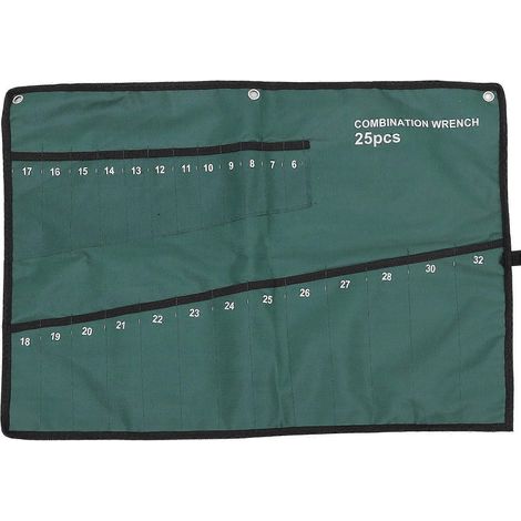 Sacoche à outils suspendue, sac de rangement multifonctionnel-67X48CM-Green (1/3)