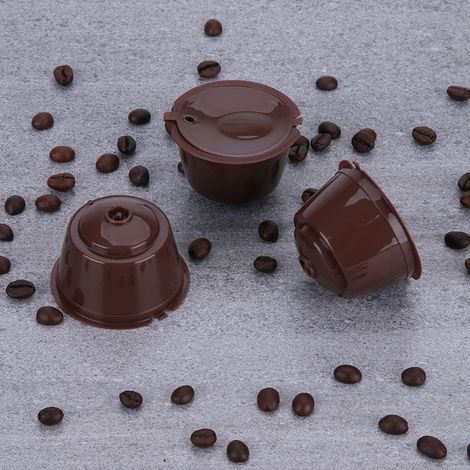SHINING HOUSE Stück wiederverwendbare Kaffeekapseln, wiederverwendbare Kaffeepads (1/5)