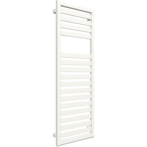 Heizungsbetrieb Handtuchheizkörper - Weiß - Höhe 1180mm Breite 600mm - 629 Watt - LUK1180/600ZXB