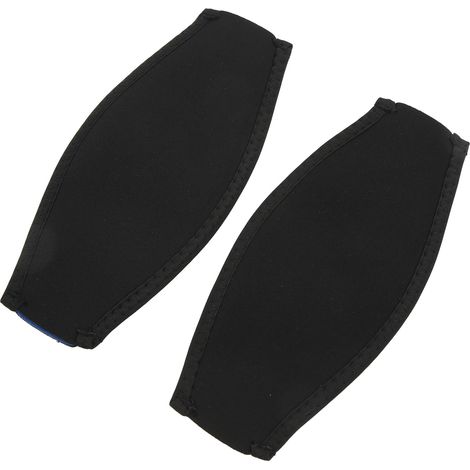 Lot de 2 sangles de masque de plongée en néoprène noir, stabilisatrices et de sécurité, pour hommes et femmes.