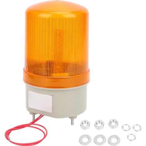 BERM LED-Warnleuchte, rotierende LED-Leuchte, helle Industrieanzeige, 24 V DC, BEM-1101, Gelb (1/5)