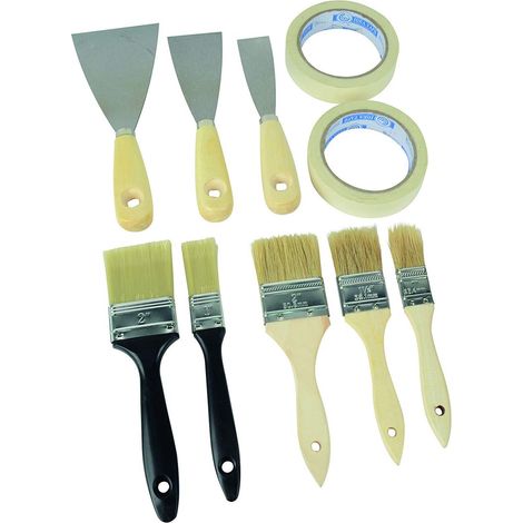 Malwerkzeug Brüder Mannesmann m41610 10 Teile Maße 22x16 cm