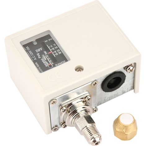 Pressostat électronique de régulation de pression pour compresseur d'air/d'eau (1/5)